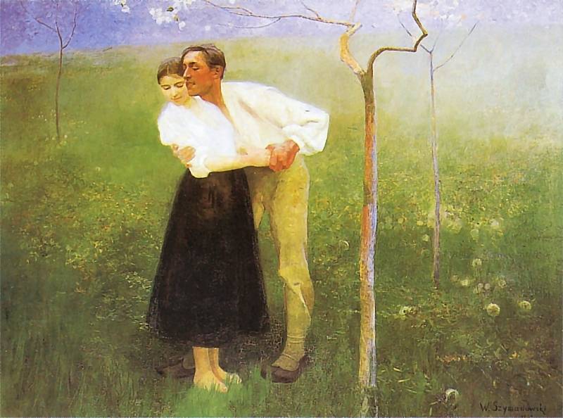 Courtship by Waclaw Szymanowski, 1892
